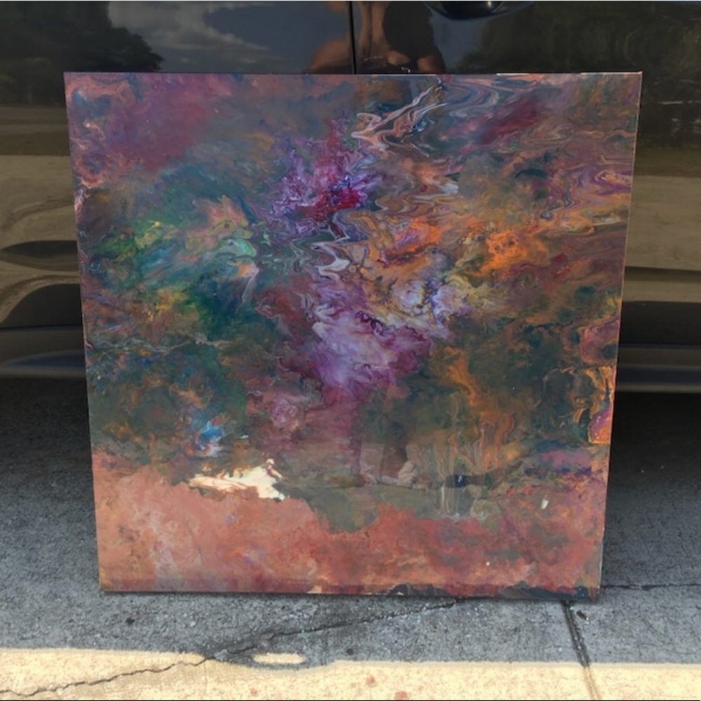 36x36x1 Acrylic Painting